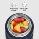 Thermos Stainless King Vacuum-Insulated Food Jar with Spoon, 16 Ounce, Midnight Blue