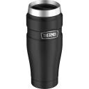 Thermos Stainless King Vacuum-Insulated Travel Tumbler, 16 Ounce, Matte Black