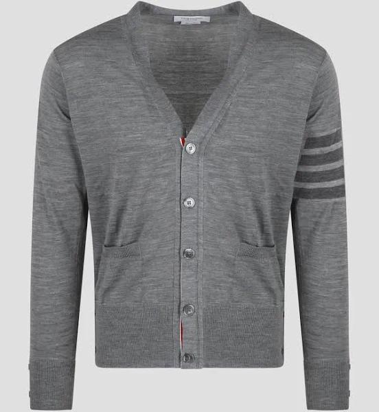 Thom Browne | 4Bar Merino Wool Cardigan