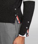 Thom Browne Cashmere 4-Bar Sweater - Grey - 0