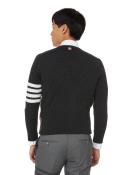 Thom Browne Cashmere 4-Bar Sweater - Grey - 2