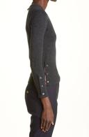 Thom Browne Cashmere 4-Bar Sweater - Grey - 40