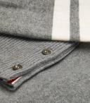 Thom Browne Cashmere 4-Bar Sweater - Grey - 46