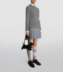 Thom Browne Cashmere 4-Bar Sweater - Grey - 46