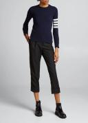 Thom Browne - Cashmere Sweater - Woman - Size 38 - Blue