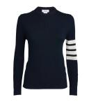 Thom Browne - Cashmere Sweater - Woman - Size 38 - Blue