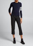 Thom Browne - Cashmere Sweater - Woman - Size 40 - Blue
