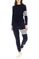 Thom Browne - Cashmere Sweater - Woman - Size 40 - Blue