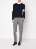 Thom Browne - Cashmere Sweater - Woman - Size 44 - Blue