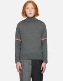 Thom Browne Gray Armband Sweater