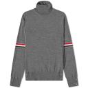 Thom Browne Gray Armband Sweater