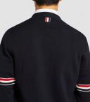 Thom Browne Navy Cotton Cardigan