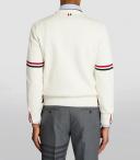 Thom Browne Tricolour Cardigan - White - 0