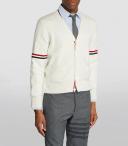 Thom Browne Tricolour Cardigan - White - 2
