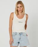 Thrills Enlightenment Embro Hemp Retro Tank - Tofu