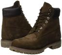Timberland 6 Inch Premium Nubuck Dark Brown TB010001 Men's