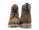 Timberland 6 Inch Premium Nubuck Dark Brown TB010001 Men's