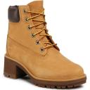Timberland 6 Inch Premium Waterproof Boots Black Nubuck (Women's)