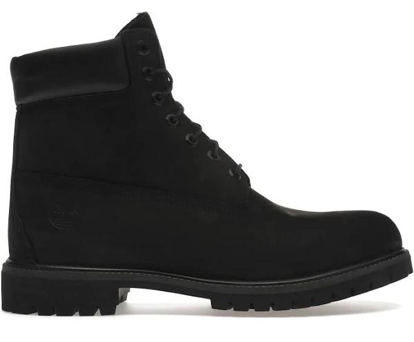 Timberland 6" Premium Black Boots