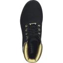 Timberland Booties Leather Black / Gold