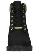 Timberland Booties Leather Black / Gold