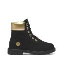 Timberland Booties Leather Black / Gold