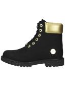 Timberland Booties Leather Black / Gold