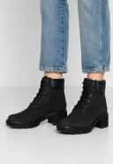 Timberland Kinsley 6 Inch Waterproof Womens Boots - Black Nubuck