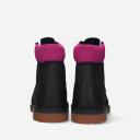 Timberland Women's 6" Heritage Boot Black/Pink