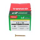 Timco 4.0 x 30mm C2 Wood Screw - Box of 200