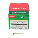 Timco 5.0 x 100mm C2 Wood Screw - Box of 100