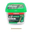 Timco 5.0 x 100mm C2 Wood Screw - Box of 100