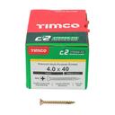 Timco C2 Strong Fix Multi-Purpose Screws 4 x 50mm - Box of 200