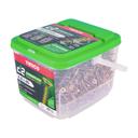 Timco C2 Strong Fix Multi-Purpose Screws 4 x 50mm - Box of 200