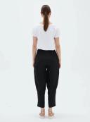 Tirelli Tailored Linen Capri Pants - Various Colours Navy / Small