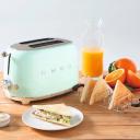 Toaster Smeg TSF01PBEU Blue Stainless Steel Vintage