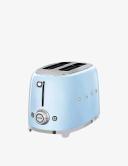 Toaster Smeg TSF01PBEU Blue Stainless Steel Vintage