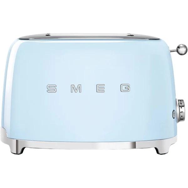 Toaster Smeg TSF01PBEU Blue Stainless Steel Vintage