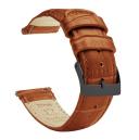 Toffee Brown Watch Band / Strap | Alligator Grain Leather | Barton