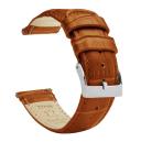 Toffee Brown Watch Band / Strap | Alligator Grain Leather | Barton