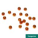 Togens Brass Beads, 4.8mm - 3/16 / Tangerine Fly Tying Beads
