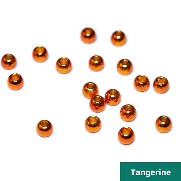 Togens Brass Beads, 4.8mm - 3/16 / Tangerine Fly Tying Beads