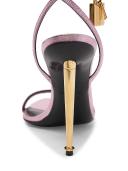 Tom Ford 105mm Padlock Leather Sandals