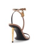 Tom Ford Black Padlock Pointy Naked 85mm Heeled Sandals