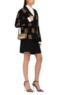 Tom Ford Black Padlock Pointy Naked Sandals