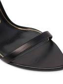 Tom Ford Black Padlock Pointy Naked Sandals