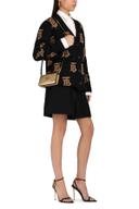 Tom Ford Black Padlock Pointy Naked Sandals
