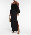 Tom Ford Gold Padlock Heeled Sandals