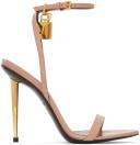 Tom Ford Padlock Leather Sandals