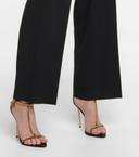 Tom Ford, Padlock leather sandals, Women, Black, EU 37, Sandals
